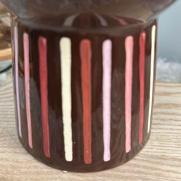 Target Threshold Brown Ceramic Face Planter 2024 New With Tags See Description* - Picture 7 of 17